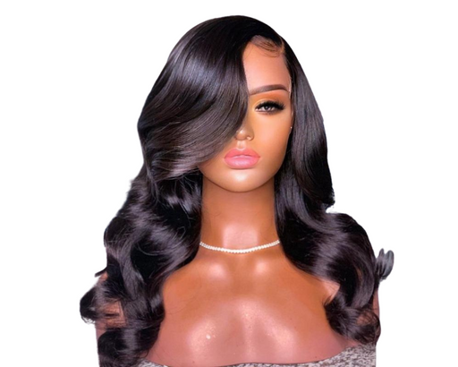 Short Wigs Closure Wig Transparent Lace Front Body