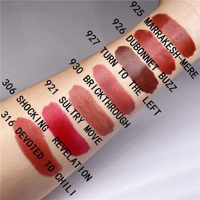 New Matte Lipstick Luster Lipsticks Frost Sexy