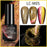 LILYCUTE Magnetic Gel Polish Set - Semi Permanent & Long Lasting Nail Art Collection - Easy Application & Salon-Quality Finish