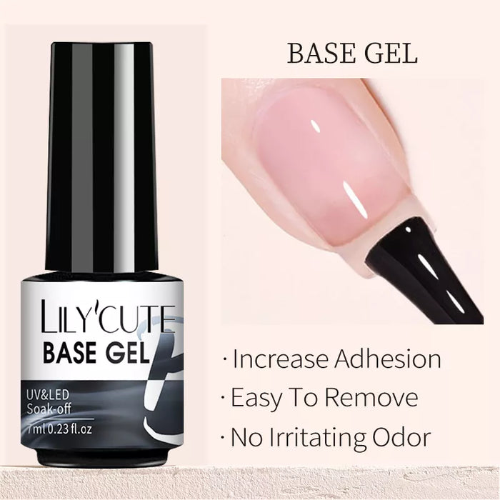 LILYCUTE Thermal Gel Nail Polish - Easy Application, Long Lasting & Quick Drying Formula - Perfect for DIY Nail Art at Home or Professional Use | 7ml