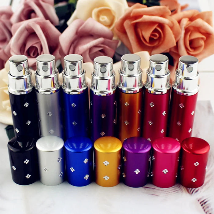 Mini Portable Perfume Bottle - Refillable Travel Atomizer Spray - Compact and Leak-Proof - Perfect for Travel, Work & Daily Use