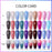 LILYCUTE Thermal Gel Nail Polish - Easy Application, Long Lasting & Quick Drying Formula - Perfect for DIY Nail Art at Home or Professional Use | 7ml