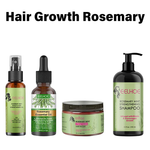 Rosemary Essential Oil - Nourishing Rosemary Oil for Split Ends & Dry Hair - Natural Ingredients for Healthy Growth & Shine | 30ml