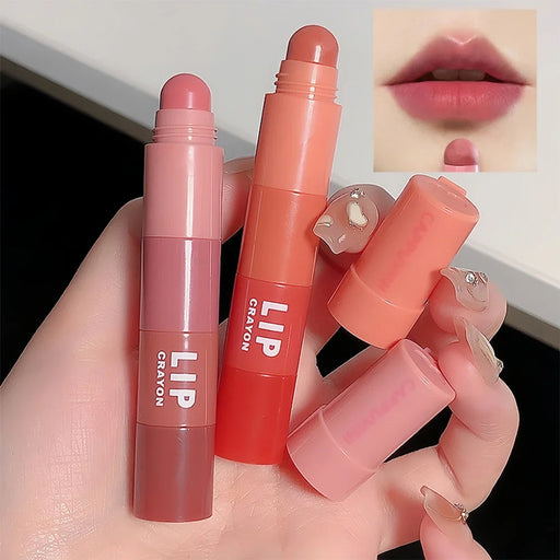 4-in-1 Lipstick Lip Liner - Matte, Nude, Pink, Red Shades - Smooth Application & Bold Color - All in One Lip Color Solution for Effortless Beauty - Perfect for Any Occasion