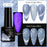 LILYCUTE Magnetic Gel Polish Set - Semi Permanent & Long Lasting Nail Art Collection - Easy Application & Salon-Quality Finish