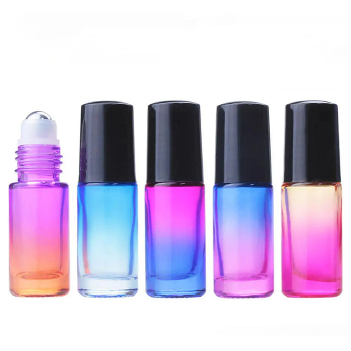 Gradient Color Essential Oil Perfume Bottle Roller Bal