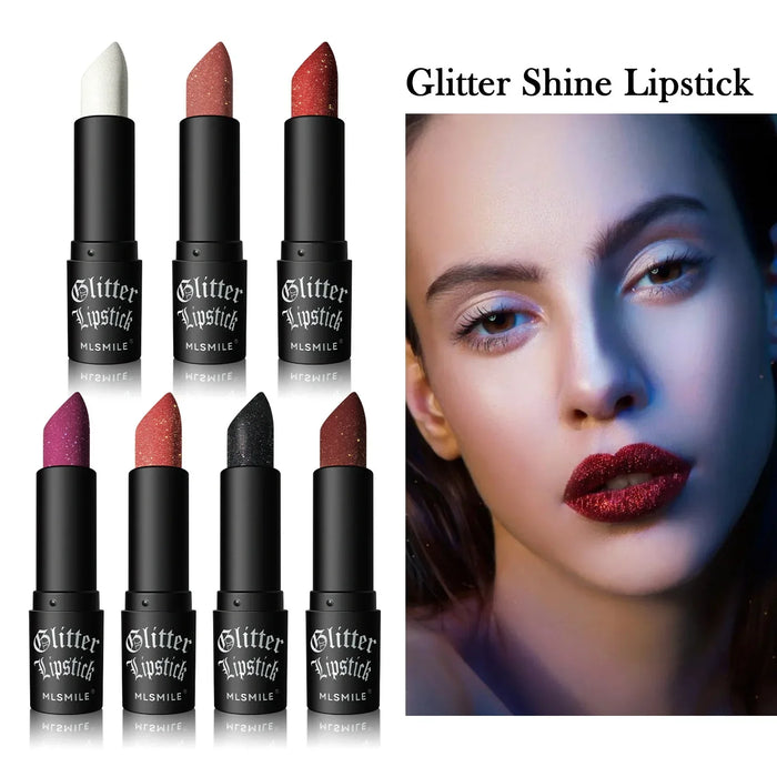 Glitter Diamonds Matte Lipstick Waterproof Long