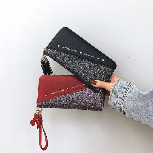 Forever Young Women's Wallet - Stylish Lady Purse for Everyday Use - Versatile Wristlet Handbag for Women - Perfect for Organizing Cards, Cash & Essentials