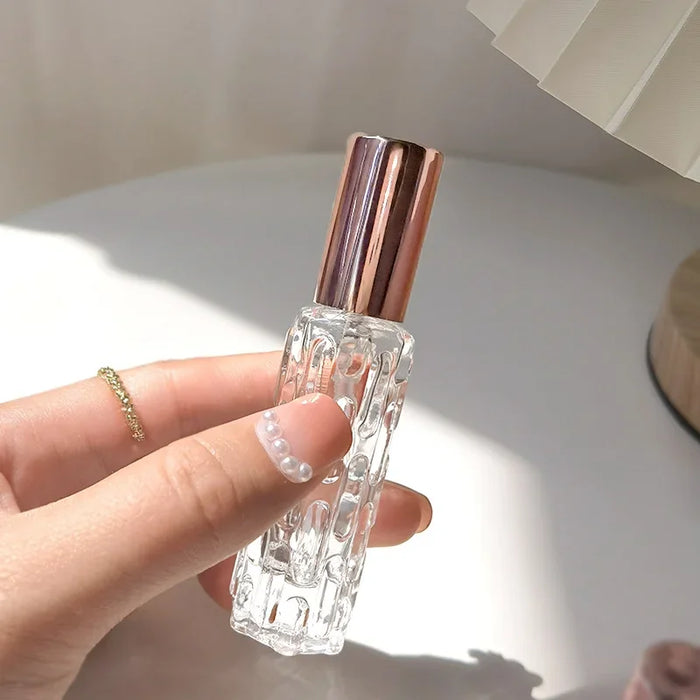 Rose Gold Glass Portable Refillable Perfume Bottle Cosmetic