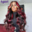 Red Blonde Highlight 13x6 Wavy Lace Frontal Wig - Glueless Body Wave Human Hair Wig - Comfortable & Secure Fit - Perfect for Everyday Wear or Special Occasions