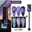 LILYCUTE Magnetic Gel Polish Set - Semi Permanent & Long Lasting Nail Art Collection - Easy Application & Salon-Quality Finish