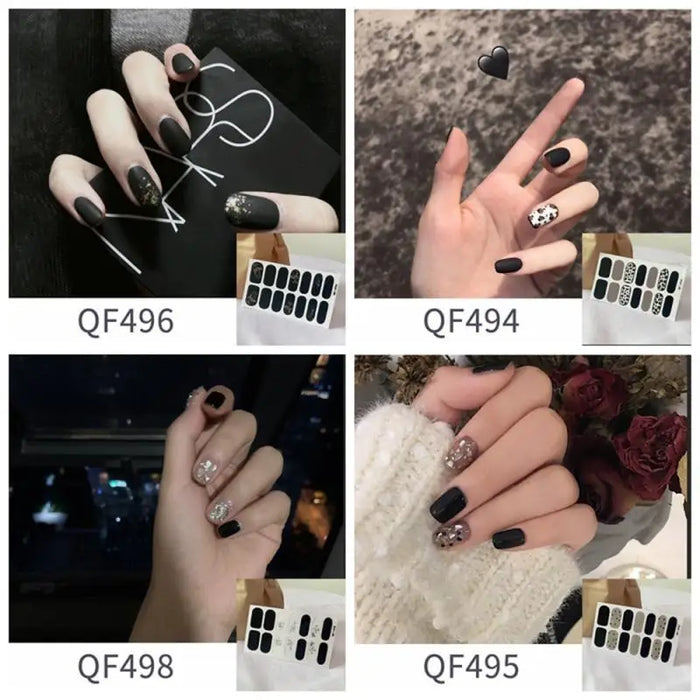 Nail Polish Strips Self-Adhesive Art Design Sticker