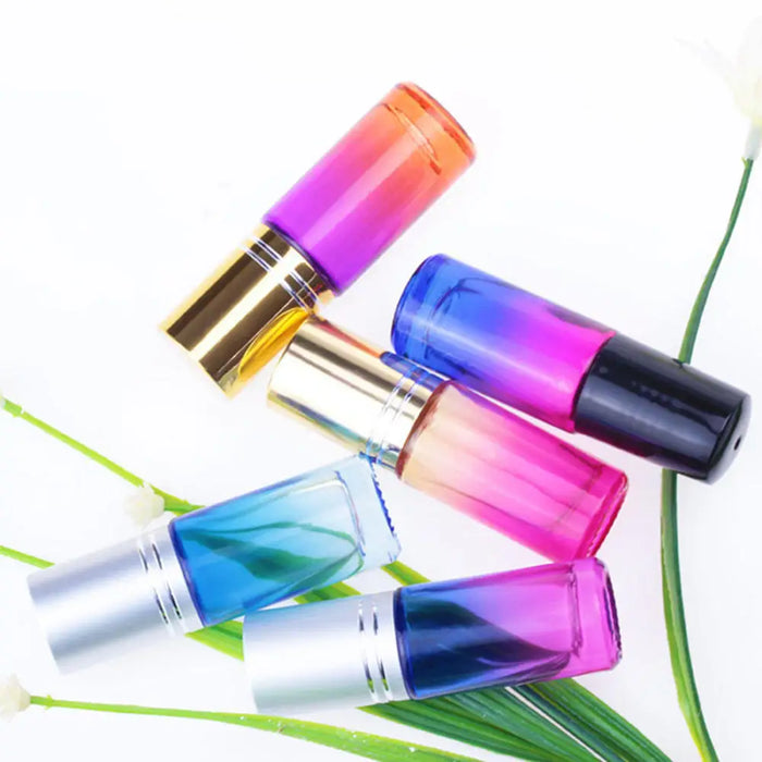 Gradient Color Essential Oil Perfume Bottle Roller Bal