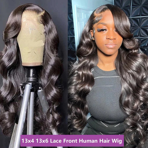 BodyWave 4x4 5x5 Hd Lace Closure Glueless Wig Human