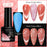 LILYCUTE Magnetic Gel Polish Set - Semi Permanent & Long Lasting Nail Art Collection - Easy Application & Salon-Quality Finish