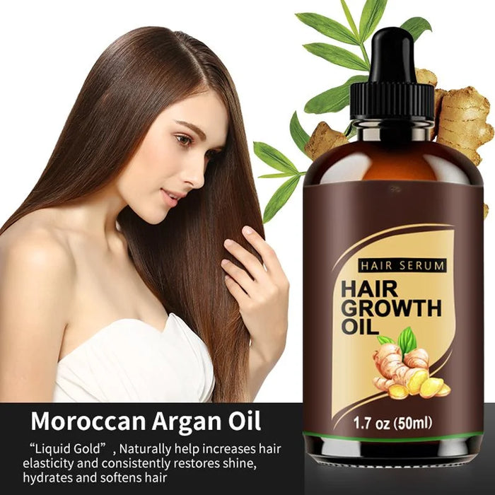 Hair Growth Oil - Prevent Liquid Treatment Care - Nourishes Scalp, Strengthens Roots, & Promotes Hair Growth - Perfect for All Hair Types