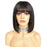 Short Wigs Human Hair Wigs with Bangs