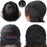 Short Wigs Human Hair Wigs with Bangs