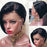 Ombre Short Bob Pixie Cut Lace Front Hair Wigs