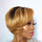 Ombre Short Bob Pixie Cut Lace Front Hair Wigs